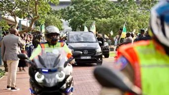 The body of Ambassador Nathi Mthethwa arrives at his KZN homestead ahead of his funeral The body of Ambassador Nathi Mthethwa arrives at his KZN homestead ahead of his funeral