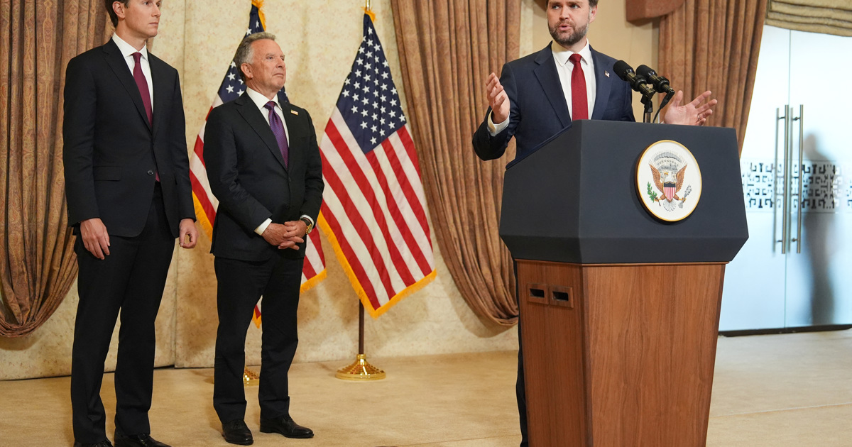 Vance says talks failed to reach deal with Iran on ending Middle East war