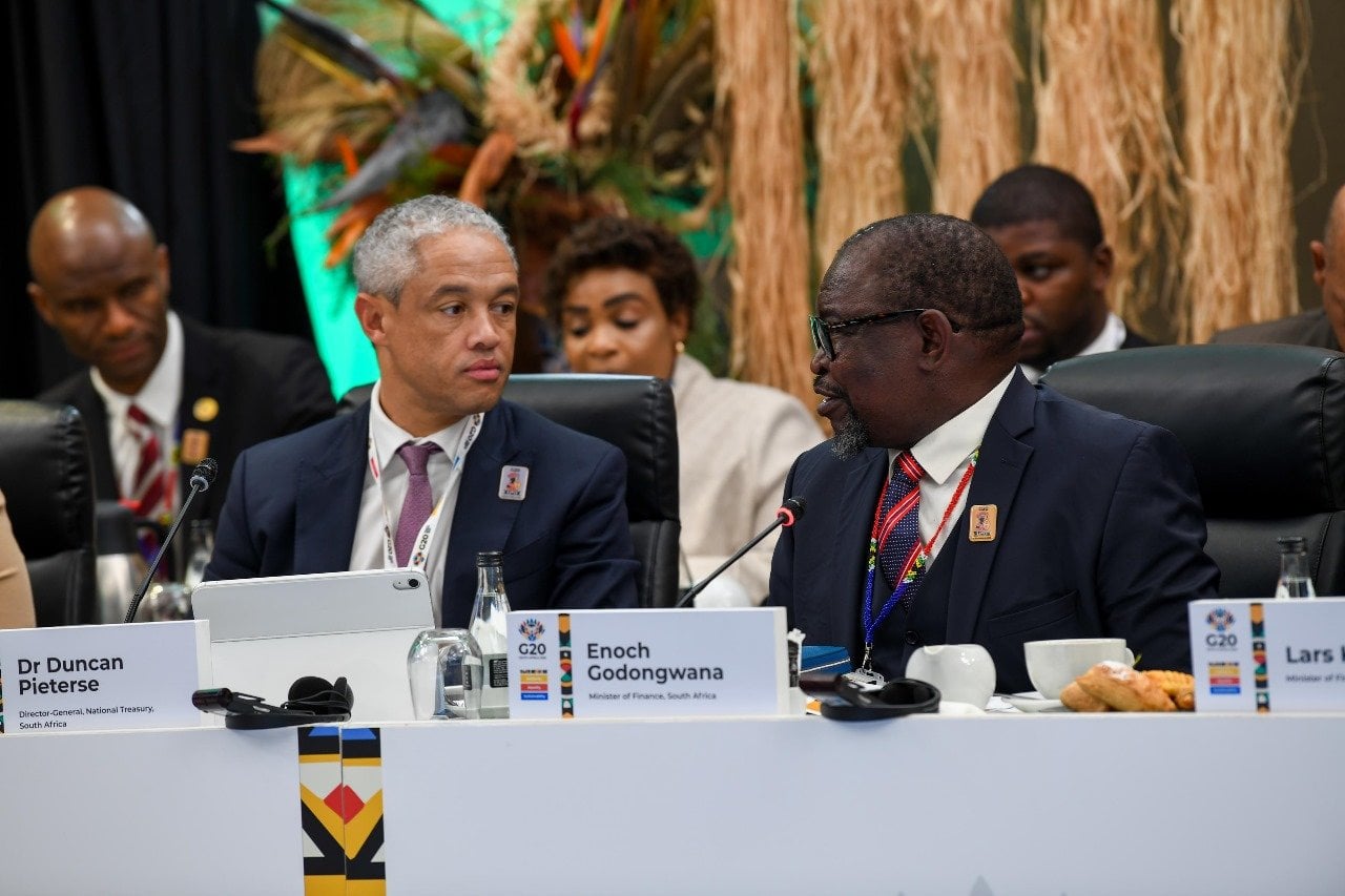 G20: Treasury's Pieterse confident finmins & central bank governors can ...