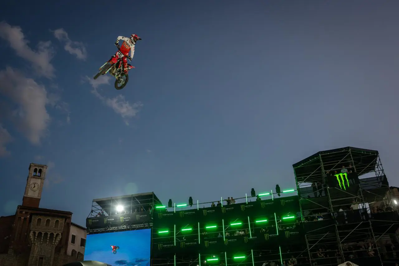 Top freestyle motocross and motocross riders took to the ramps to compete in the Best Whip and Best Trick contests on Saturday, 29 November 2025. Picture: Katlego Jiyane/EWN. Top freestyle motocross and motocross riders took to the ramps to compete in the Best Whip and Best Trick contests on Saturday, 29 November 2025. Picture: Katlego Jiyane/EWN.