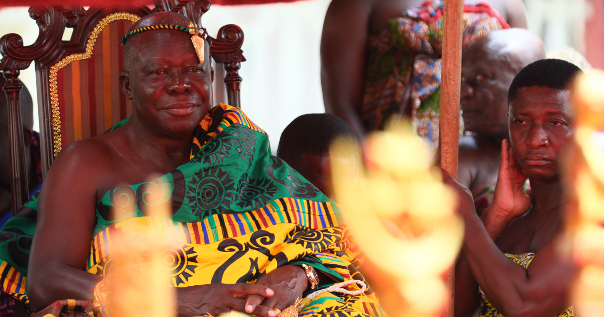 Ghana's king receives artefacts from Britain and South Africa
