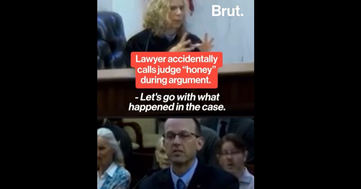 Watch Lawyer Accidentally Calls Judge Honey During Argument