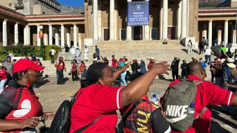 UCT staffers protest university management’s 3.5% wage hike UCT staffers protest university management’s 3.5% wage hike
