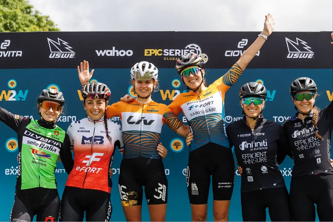 Candice Lill and Tyler Jacobs in 2025 secured their third consecutive Wines2Whales title with a clean sweep of all stages. Picture: Sam Clark and Dom Barnardt. Candice Lill and Tyler Jacobs in 2025 secured their third consecutive Wines2Whales title with a clean sweep of all stages. Picture: Sam Clark and Dom Barnardt.