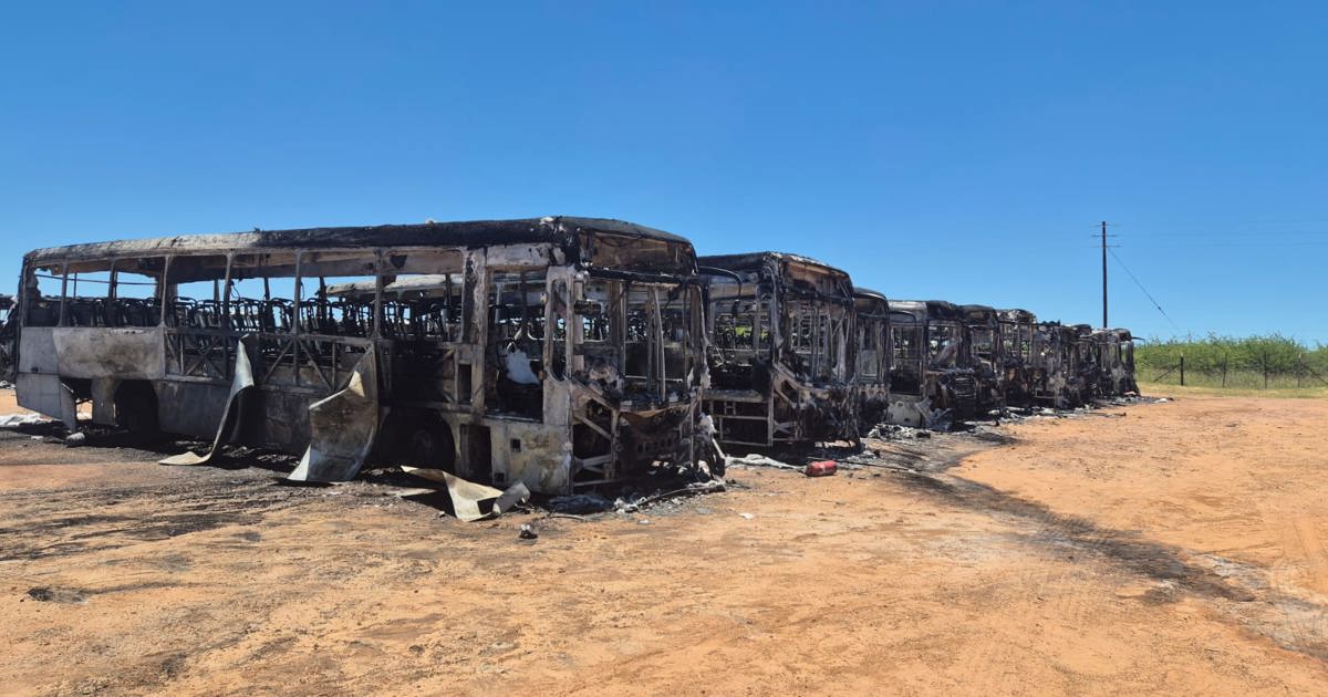 Putco investigating arson attack at 4 of its depots where almost 50 ...