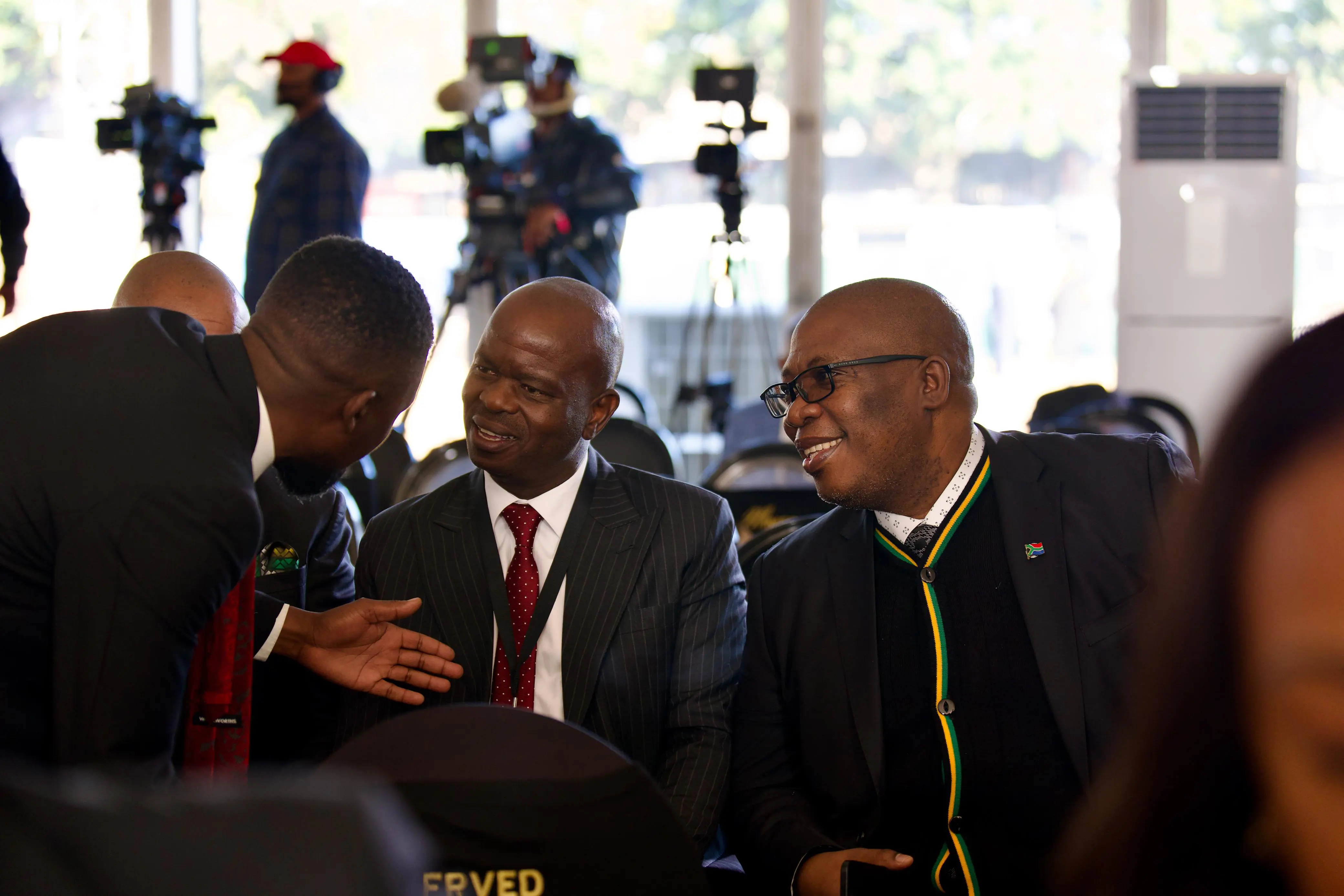Gauteng Premier Panyaza Lesufi attended the funeral service of former Deputy President David Mabuza at the Hoërskool Bergvlam in Mbombela, Mpumalanga on 12 July 2025. Picture: Katlego Jiyane/EWN Gauteng Premier Panyaza Lesufi attended the funeral service of former Deputy President David Mabuza at the Hoërskool Bergvlam in Mbombela, Mpumalanga on 12 July 2025. Picture: Katlego Jiyane/EWN