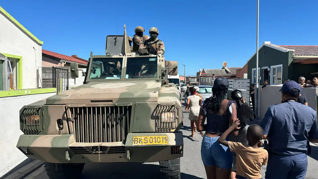 DA says SANDF deployment in Western Cape failing