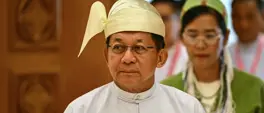 Myanmar junta chief sworn in as president Myanmar junta chief sworn in as president