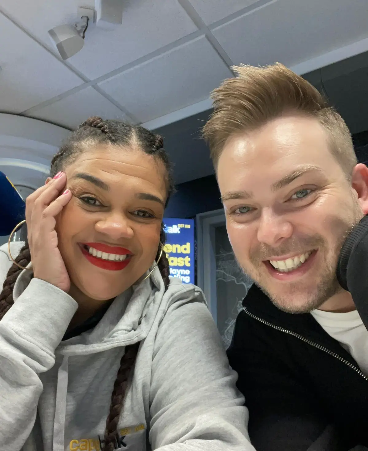 SJ in studio with Darren Greeff SJ in studio with Darren Greeff