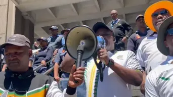 ANC supporters march in Cape Town, demand safer, more affordable city ANC supporters march in Cape Town, demand safer, more affordable city