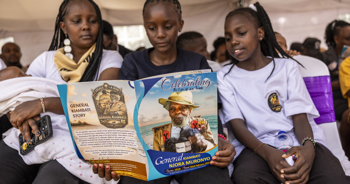 One of last Kenya Mau Mau funerals for 'forgotten' independence fighters