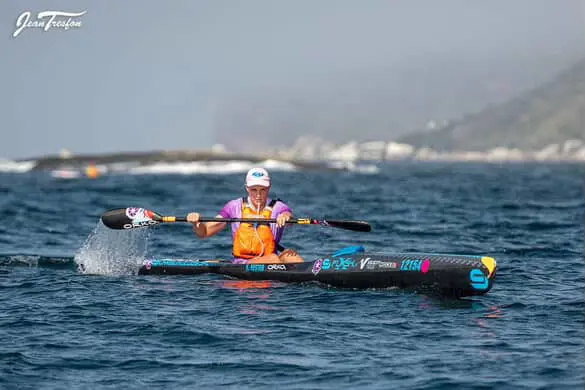 South Africa’s Kira Bester is the reigning world champion in the women’s overall surfski titles at the International Canoe Federation Canoe Ocean Racing World Cup in Villajoyosa, Spain. Picture: Jean Tresfon. South Africa’s Kira Bester is the reigning world champion in the women’s overall surfski titles at the International Canoe Federation Canoe Ocean Racing World Cup in Villajoyosa, Spain. Picture: Jean Tresfon.
