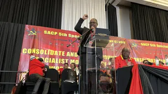 Lesufi thanks SACP for support in forming Gauteng coalition govt without DA Lesufi thanks SACP for support in forming Gauteng coalition govt without DA