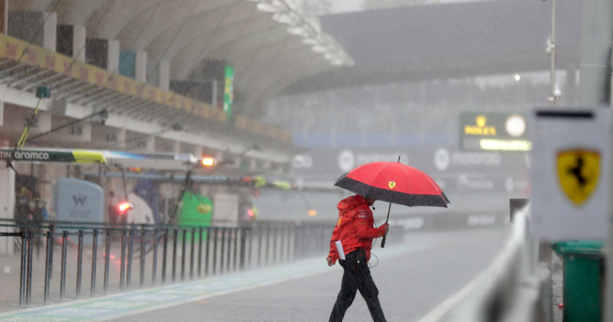 'Not safe' as Brazilian GP qualifying postponed due to heavy rain
