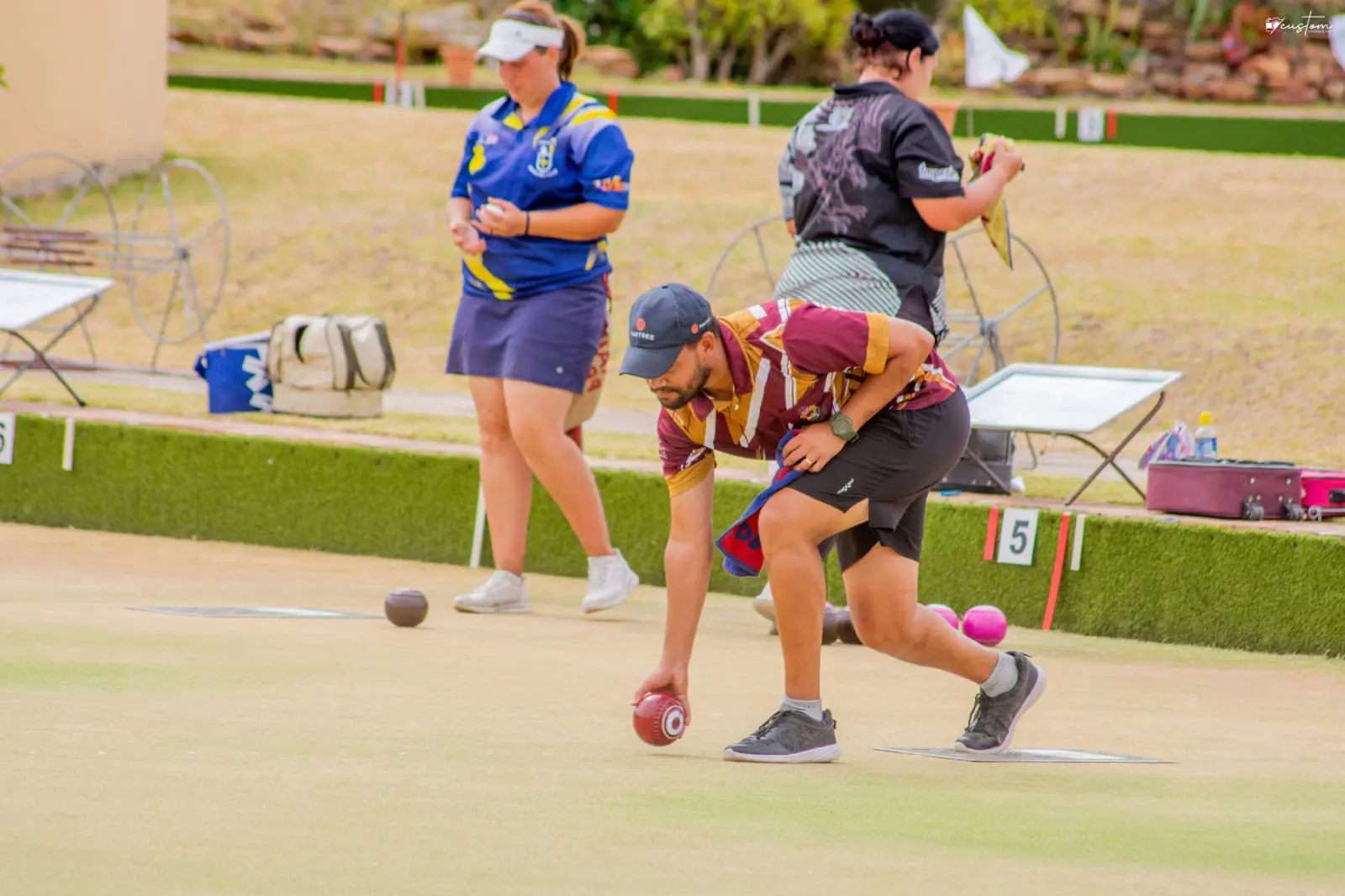 South African bowls athlete Caldwyn Lewis. Picture: Supplied. South African bowls athlete Caldwyn Lewis. Picture: Supplied.