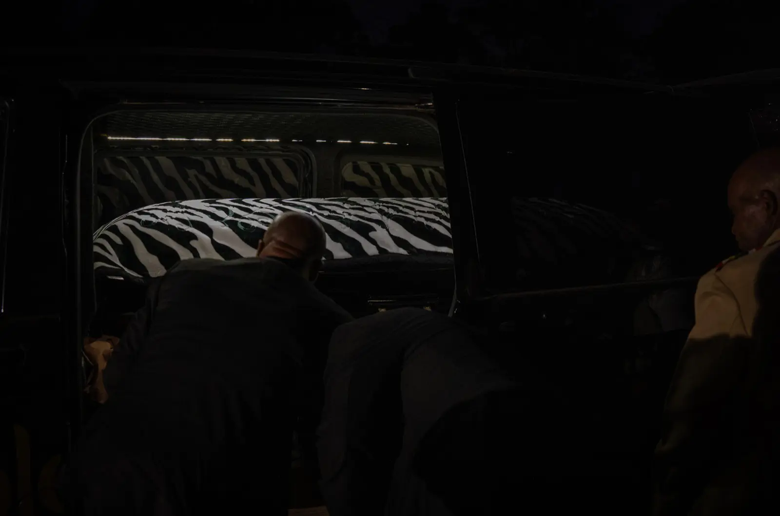 Prince Mangosuthu Buthelezi's remains arrive at his KwaPhindangene home in Ulundi for the last time on 15 September 2023. Picture: Xanderleigh Dookey Makhaza/Eyewitness News Prince Mangosuthu Buthelezi's remains arrive at his KwaPhindangene home in Ulundi for the last time on 15 September 2023. Picture: Xanderleigh Dookey Makhaza/Eyewitness News