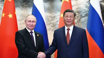 China 'unstoppable', says Xi with Kim, Putin at his side China 'unstoppable', says Xi with Kim, Putin at his side