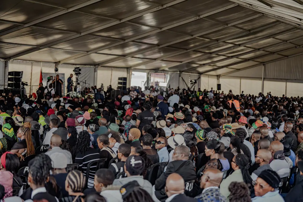 A joint funeral service was held on Sunday, 25 January 2025, for some of the victims of the Vanderbijlpark car crash. Picture: Sphamandla Dlamini/EWN A joint funeral service was held on Sunday, 25 January 2025, for some of the victims of the Vanderbijlpark car crash. Picture: Sphamandla Dlamini/EWN