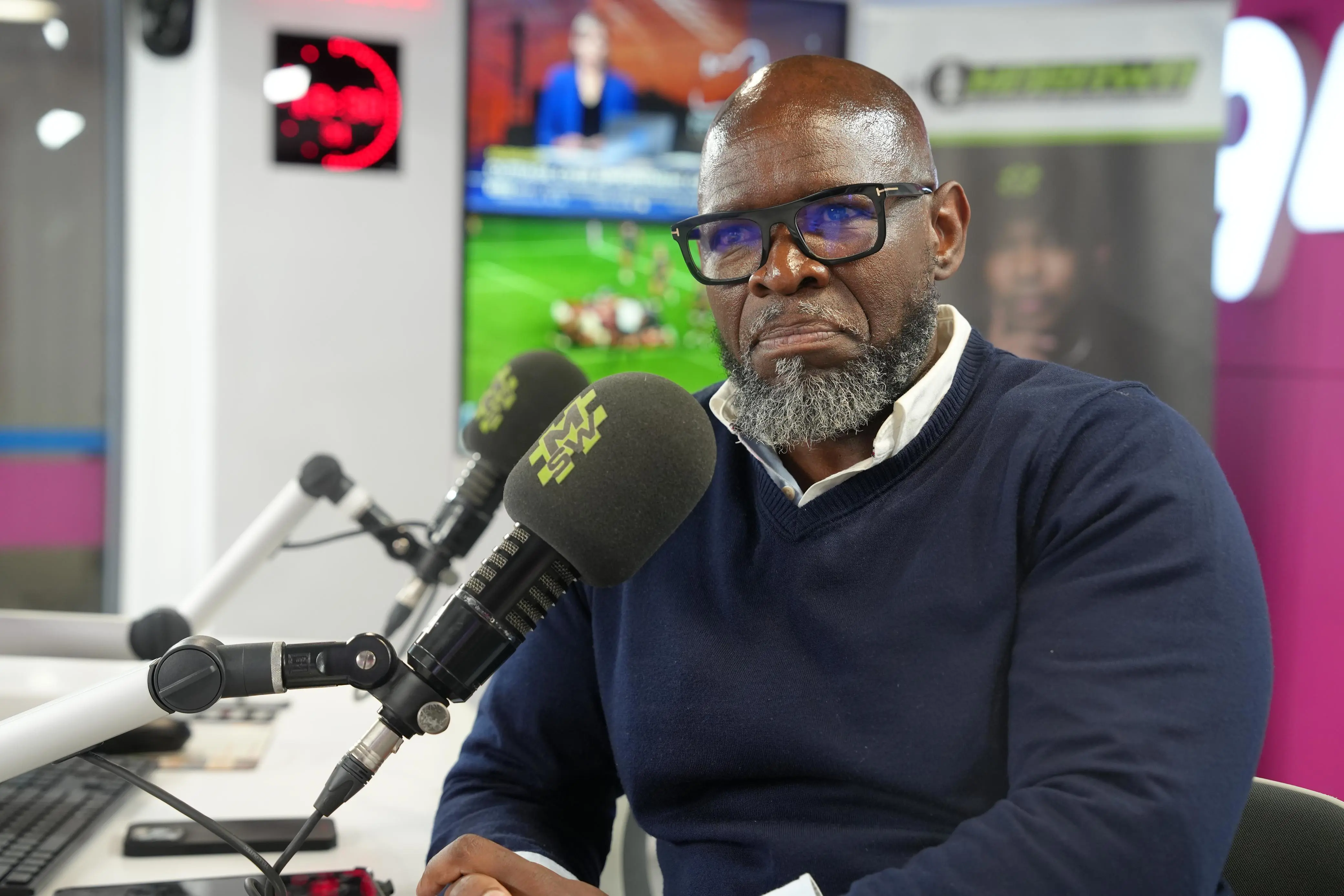 Mamelodi Sundowns Senior Coach, Steve Komphela. Photo: 947 Mamelodi Sundowns Senior Coach, Steve Komphela. Photo: 947