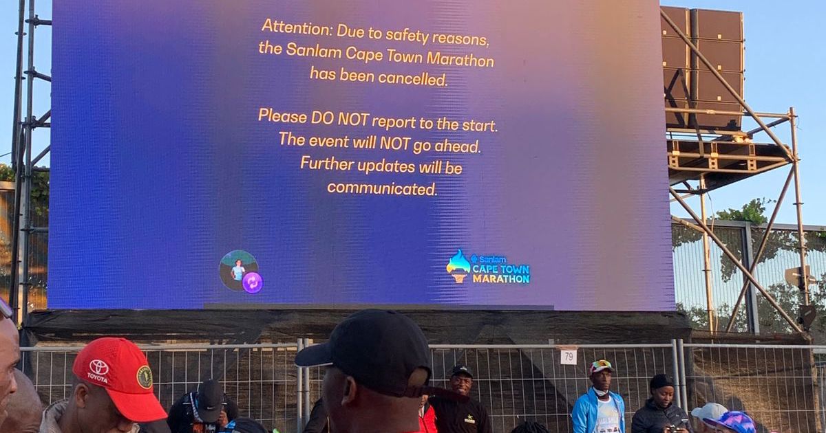 All options were weighed before decision to cancel Cape Town Marathon ...