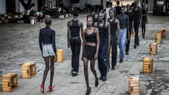 South Sudan models dominate global catwalks but visas a problem South Sudan models dominate global catwalks but visas a problem