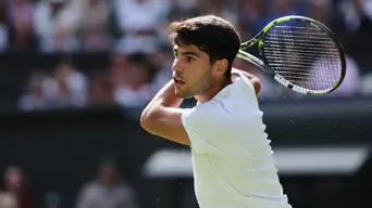 Smiling through: Alcaraz won't let Wimbledon defeat get him down Smiling through: Alcaraz won't let Wimbledon defeat get him down