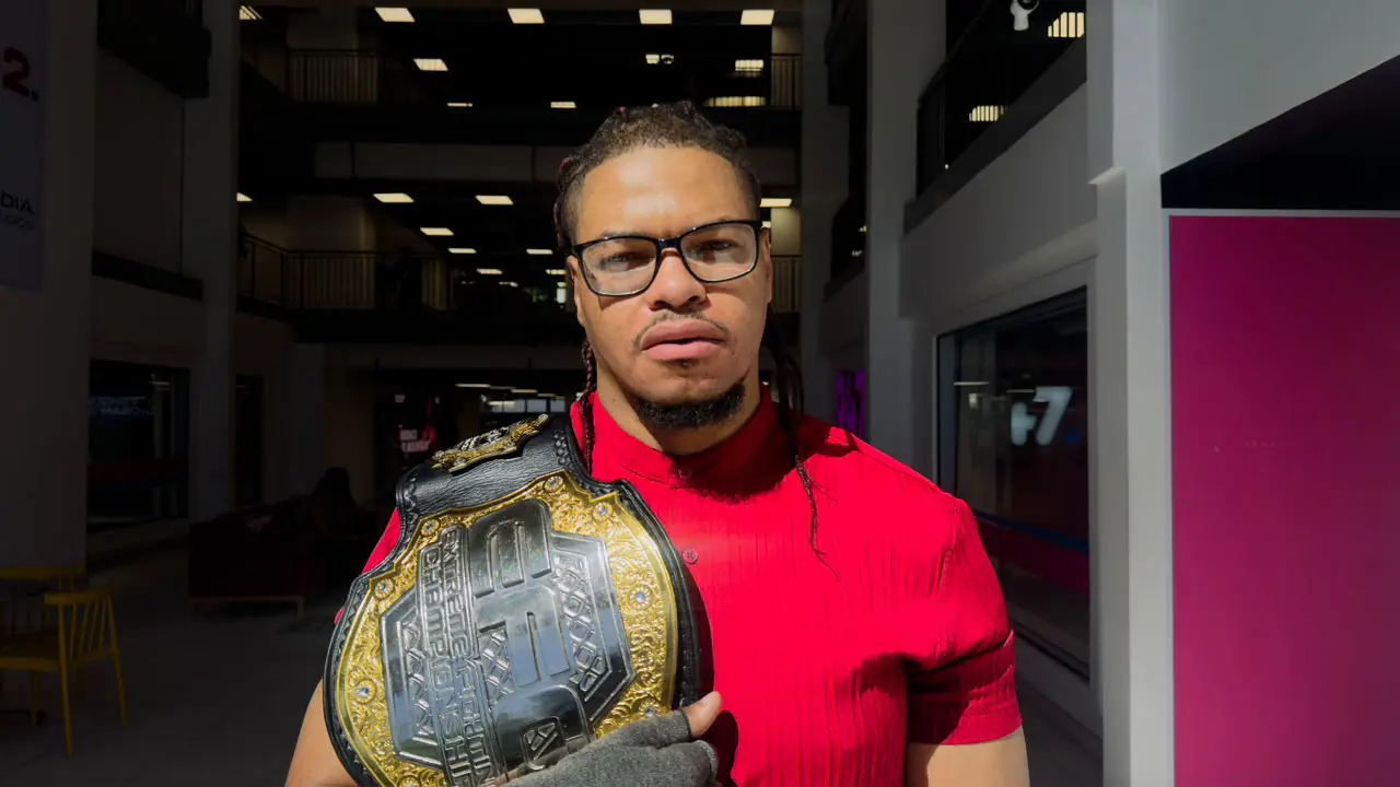 EFC Heavyweight Championship Terrance "The Mountain" Born. Picture: Ntokozo Khumalo/ Eyewitness News