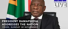 WATCH: President Ramaphosa addresses the nation WATCH: President Ramaphosa addresses the nation