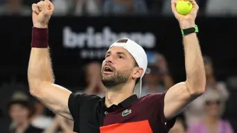 Defending champion Dimitrov retires hurt in Brisbane semis Defending champion Dimitrov retires hurt in Brisbane semis
