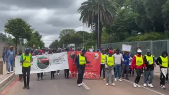 Striking NEHAWU workers at UP vow to continue until university 'goes back to the drawing board' Striking NEHAWU workers at UP vow to continue until university 'goes back to the drawing board'