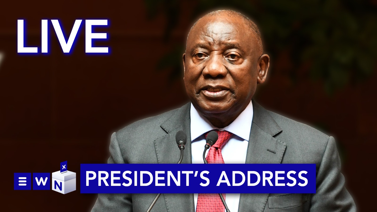 LIVE: President Ramaphosa Addresses The Nation