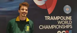 'Never give up': SA gymnast Matthew Bosch on making world trampoline final 'Never give up': SA gymnast Matthew Bosch on making world trampoline final