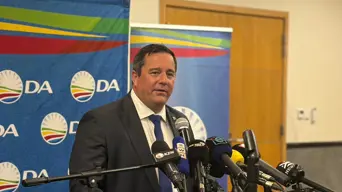 DA leader Steenhuisen forgoes party's leadership race DA leader Steenhuisen forgoes party's leadership race