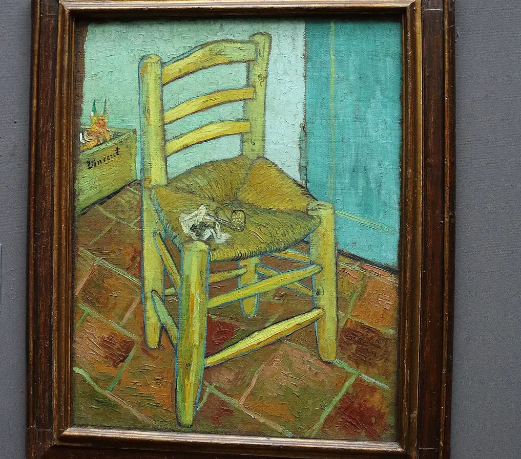 Chair by Vincent Van Gogh, Wikimedia Commons Chair by Vincent Van Gogh, Wikimedia Commons