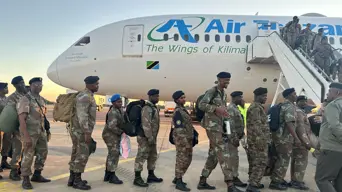 SANDF top brass welcome home second group of soldiers from DRC deployment SANDF top brass welcome home second group of soldiers from DRC deployment