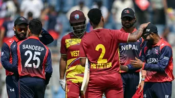 West Indies first team into T20 World Cup Super Eights West Indies first team into T20 World Cup Super Eights