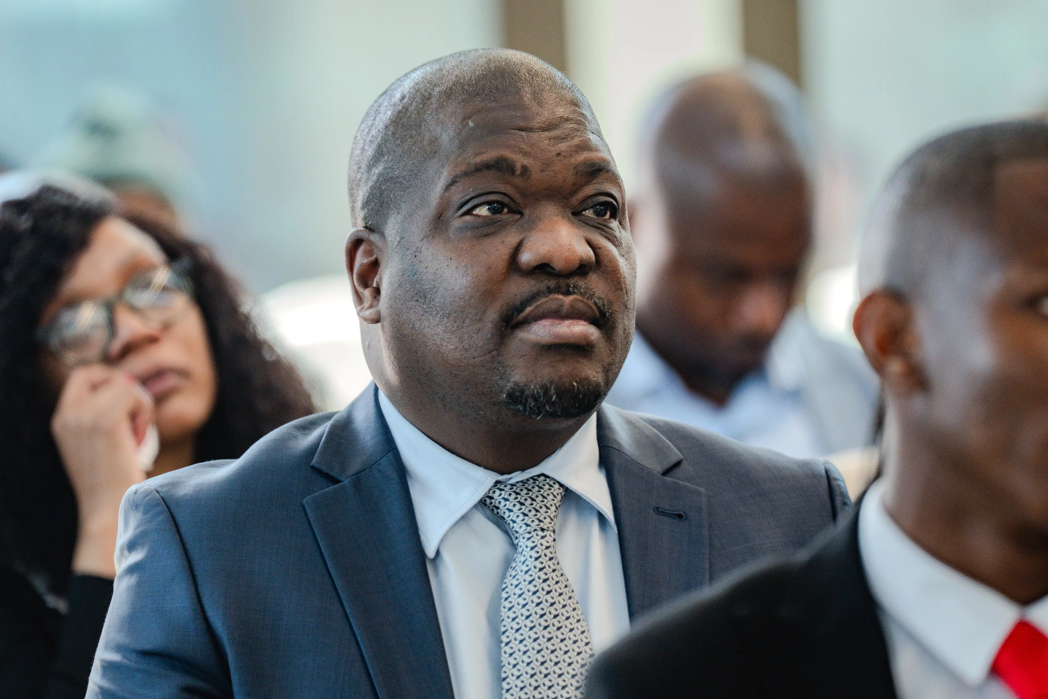 Ekurhuleni Mayor Nkosindiphile Doctor Xhakaza attended the memorial service in honour of Tshidi Madia at Primedia's headquarters in Sandton, Johannesburg on 2 September. Picture: Sphamandla Dlamini & Katlego Jiyane/EWN Ekurhuleni Mayor Nkosindiphile Doctor Xhakaza attended the memorial service in honour of Tshidi Madia at Primedia's headquarters in Sandton, Johannesburg on 2 September. Picture: Sphamandla Dlamini & Katlego Jiyane/EWN
