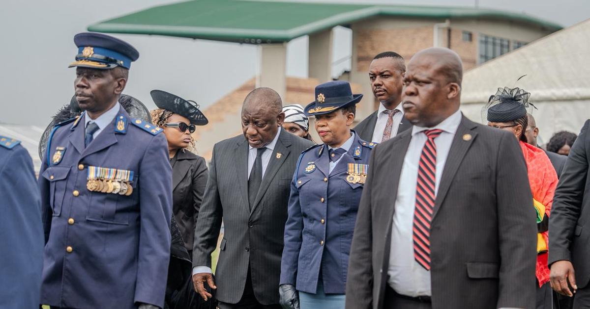 Ramaphosa: Mthethwa was a courageous freedom fighter