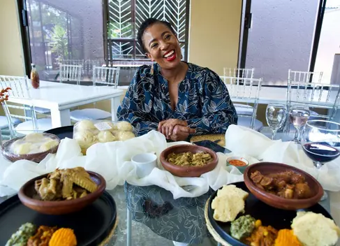 Moving Feast owner Happiness Makhalemele. Picture: Katlego Jiyane Moving Feast owner Happiness Makhalemele. Picture: Katlego Jiyane