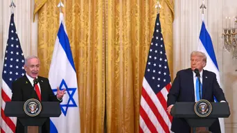 Trump says 'not going to stand' for Netanyahu's continued prosecution Trump says 'not going to stand' for Netanyahu's continued prosecution