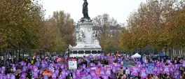 Thousands march in France to demand action on violence against women Thousands march in France to demand action on violence against women