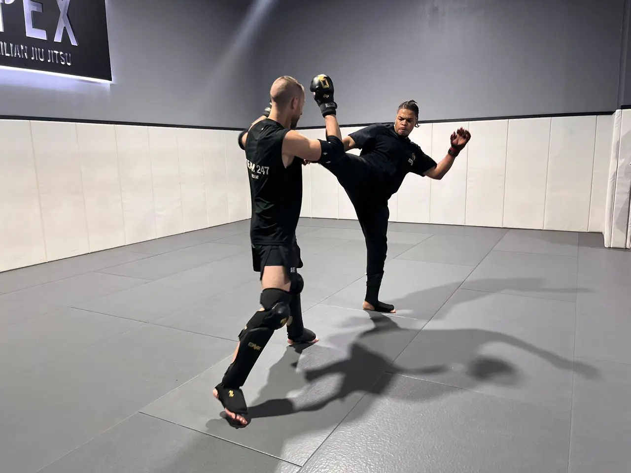  South African professional mixed martial artist Terrance "The Mountain" Born during a training session. Picture: Supplied