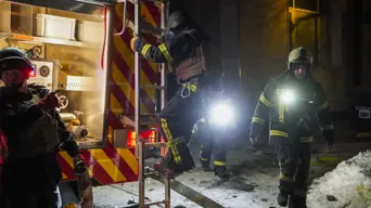 Russia resumes strikes on freezing Ukrainian capital ahead of talks Russia resumes strikes on freezing Ukrainian capital ahead of talks