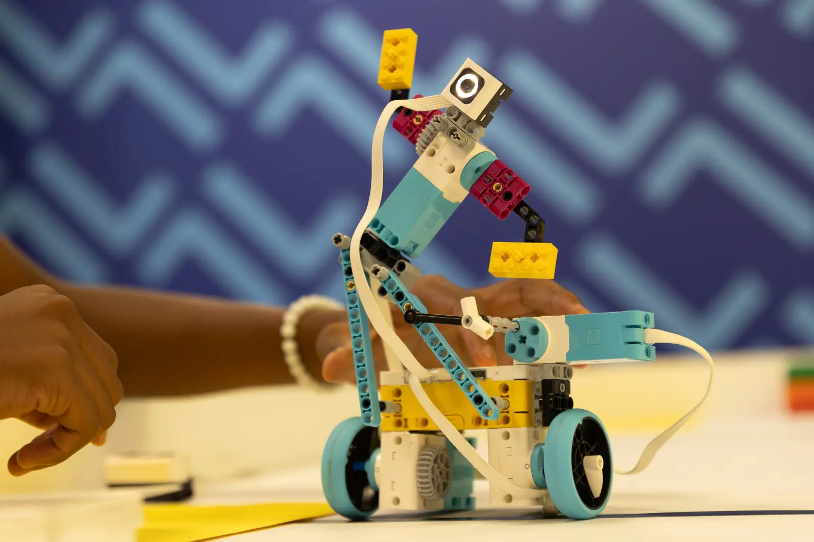 LEGO Education introduces students to engineering and coding topics through robotics and tinkering platforms. Picture: Supplied LEGO Education introduces students to engineering and coding topics through robotics and tinkering platforms. Picture: Supplied