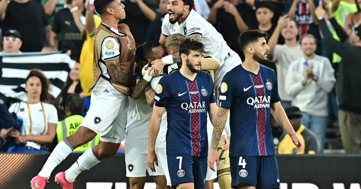PSG stunned by Botafogo in Club World Cup upset