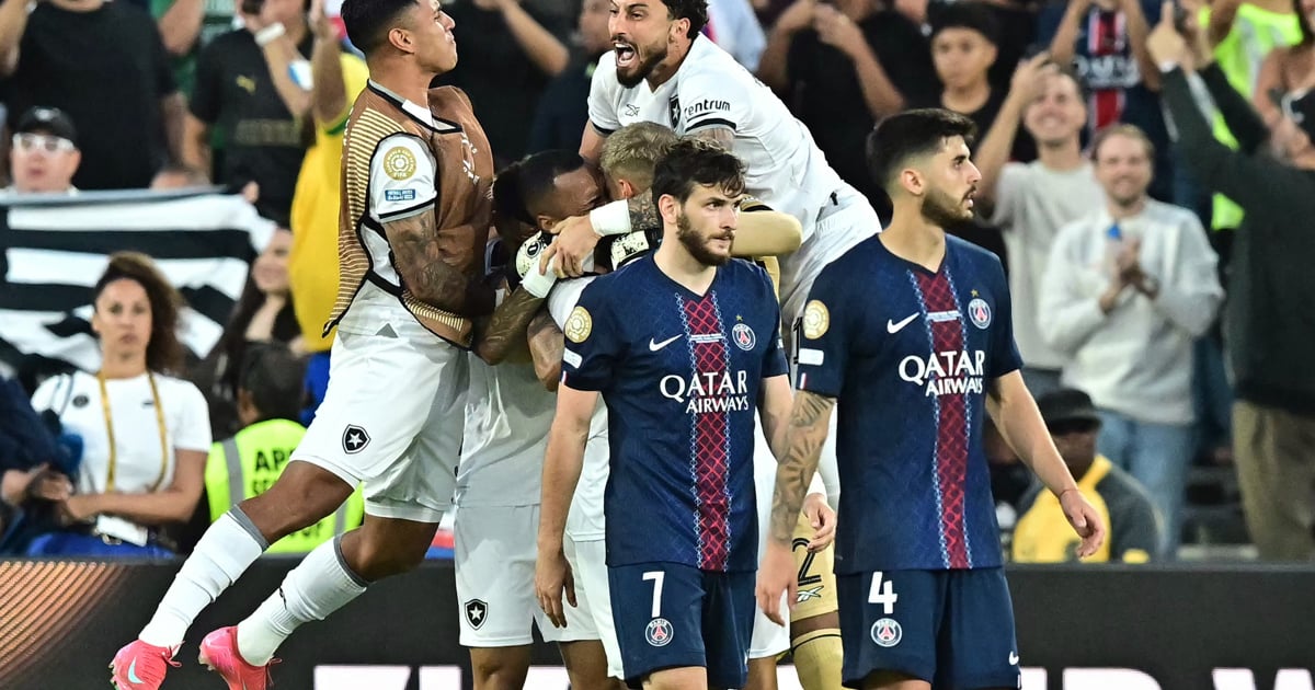 PSG stunned by Botafogo in Club World Cup upset