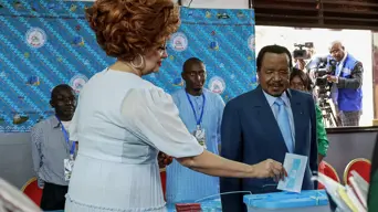 Cameroon holds presidential poll with Biya poised for 8th term Cameroon holds presidential poll with Biya poised for 8th term