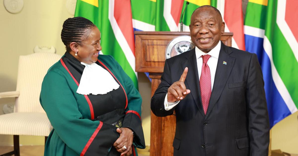 President Ramaphosa welcomes his new Cabinet appointments