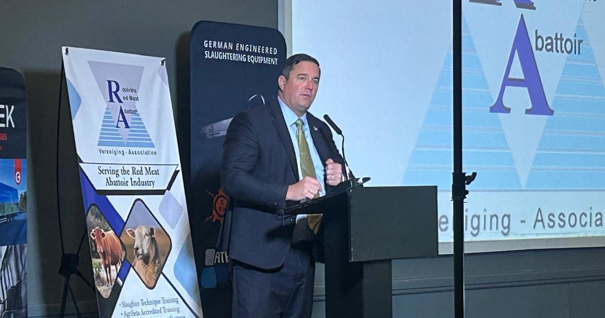 Farmers unwilling to get behind livestock tracing will be excluded from international markets - Steenhuisen