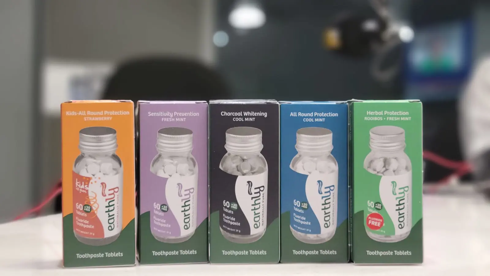 Earthly Toothpaste variants. Image: supplied @CapeTalk Earthly Toothpaste variants. Image: supplied @CapeTalk